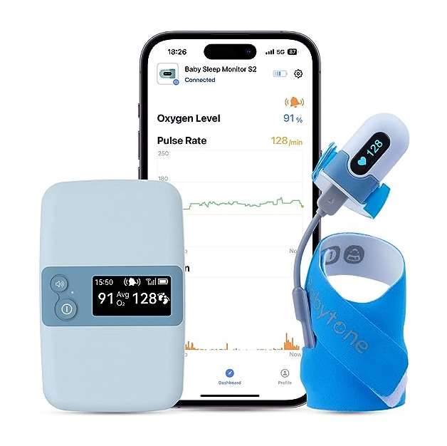 Babytone Smart Newborn Pulse Oximeter for Home Use