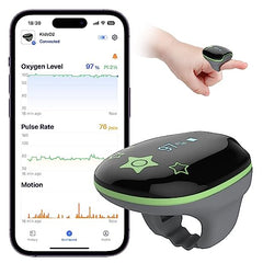 Moniteur Bébé Babytone Smart Sock + Caméra - Capteur De Pied Pour Rythme Cardiaque, SpO2 - Neuf