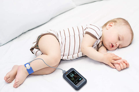 Babytone Checkme Pod Smart Blood Oxygen Monitor for Adults and Infant